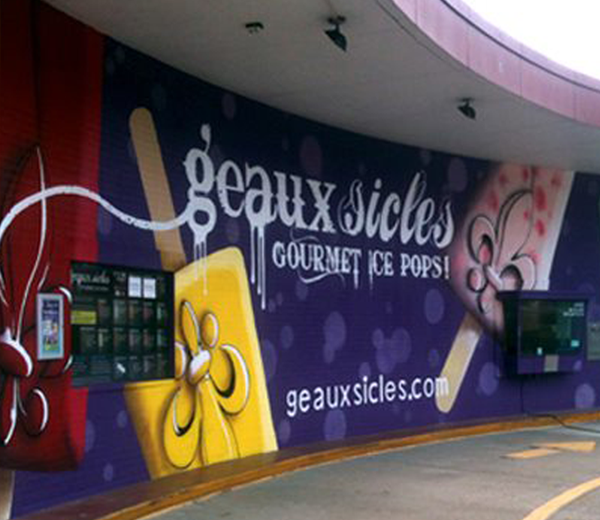 Geauxsicles Mural